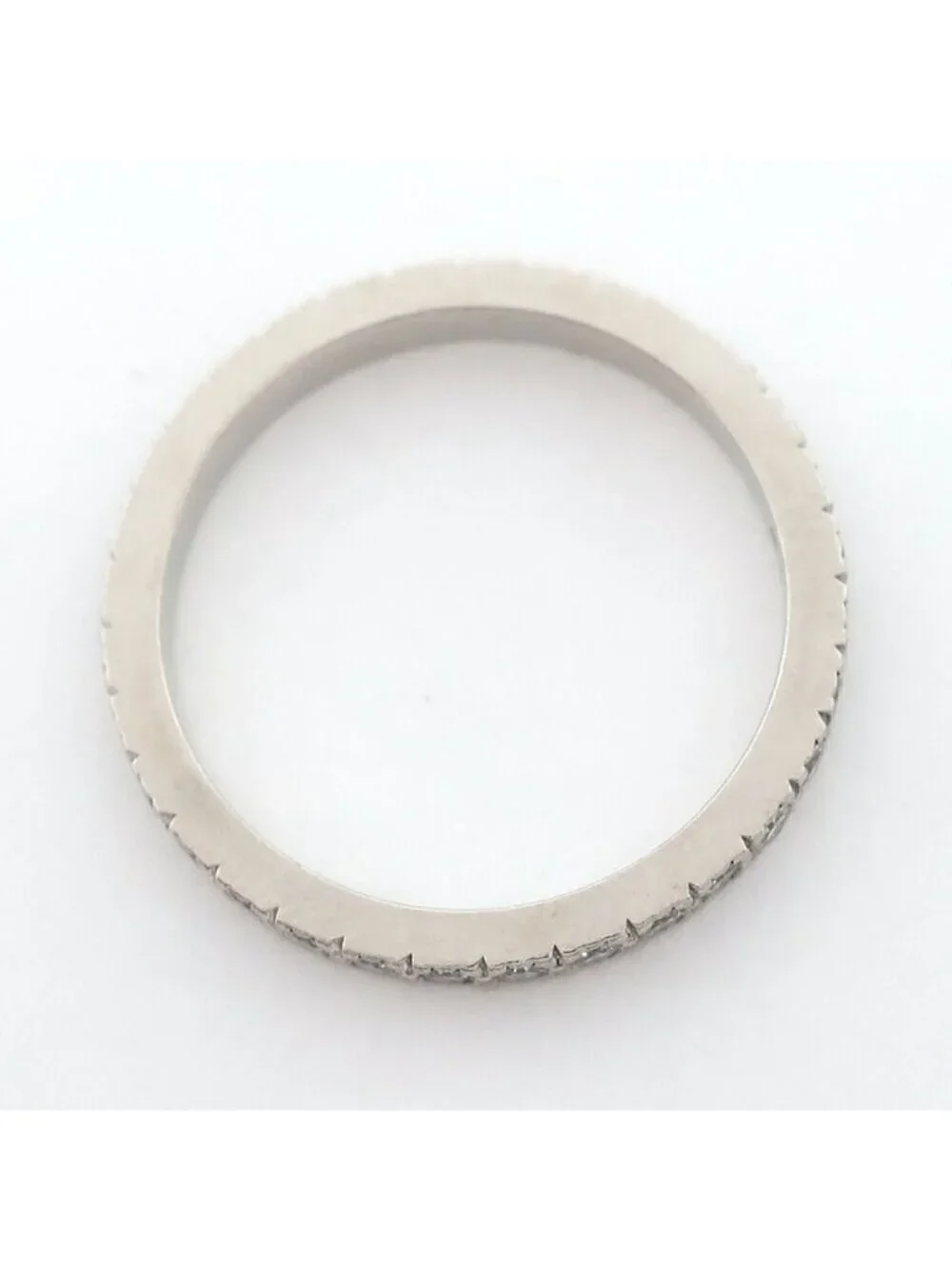 Tiffany & Co Ten Full Eternity Ring Platinum Diamond